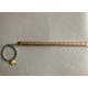  K Thermocouple 16" Long Probe Sensor High Temperature1800 °F (with Mini Flat Pin connector) for Kiln Digital Thermometer 